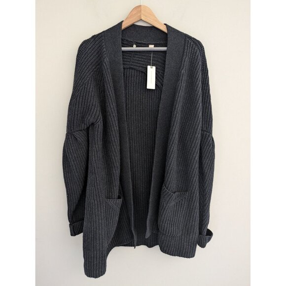 NWT Anthropologie Knitted & Knotted Ribbed Knit Cardigan Size M - Picture 2 of 10